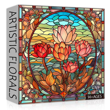 Artistic Florals Jigsaw Puzzle 1000 Pieces